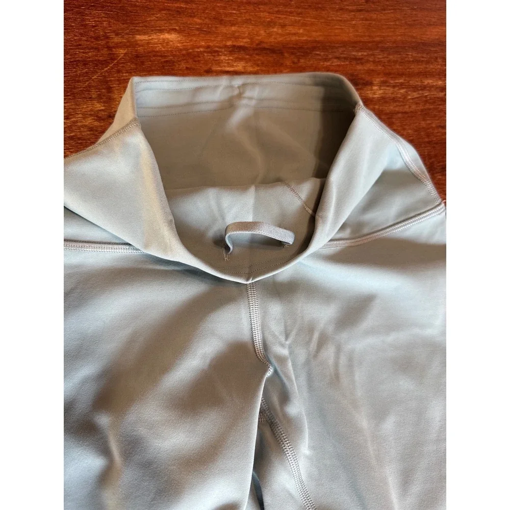 Lululemon Align High-Rise Crossover V-Waist Crop Leggings Sage Women 23in Size 2